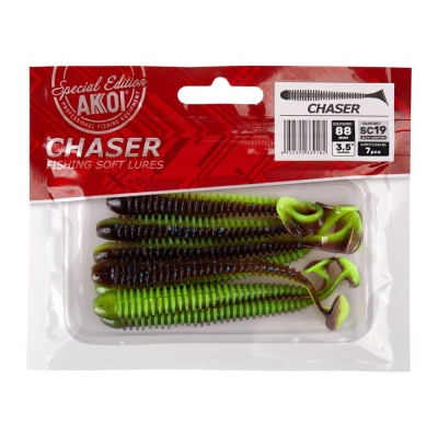 Силиконовая приманка AKKOI CHASER 88mm SC19