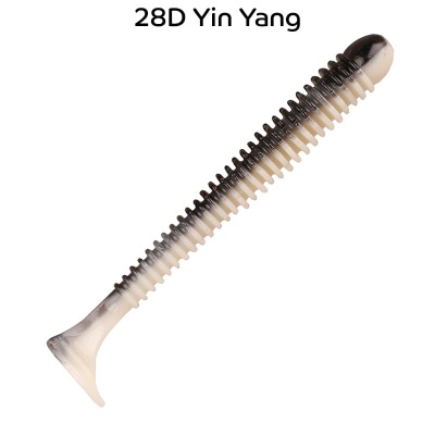 Силикон. приманки Crazy Fish Vibro Worm 3.4  13-85-28d-6 