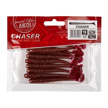 Силиконовая приманка AKKOI CHASER 75mm SC18