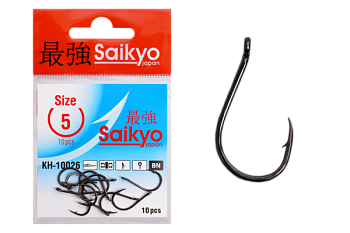 Крючки Saikyo KH-10026 Chinu Ring BN № 5 (10шт.)