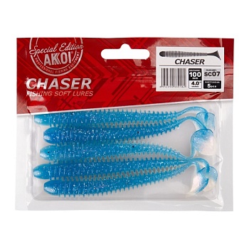 Силиконовая приманка AKKOI CHASER 100mm SC07
