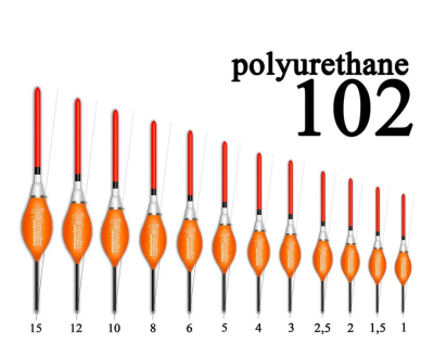 102  Поплавок из полиуретана  Wormix  5гр. (10шт.)