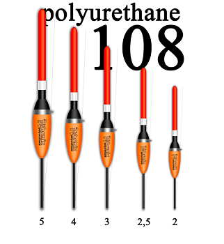 108  Поплавок из полиуретана  Wormix  2,5гр. (10шт.)