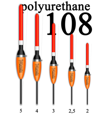 108  Поплавок из полиуретана  Wormix  3гр. (10шт.)