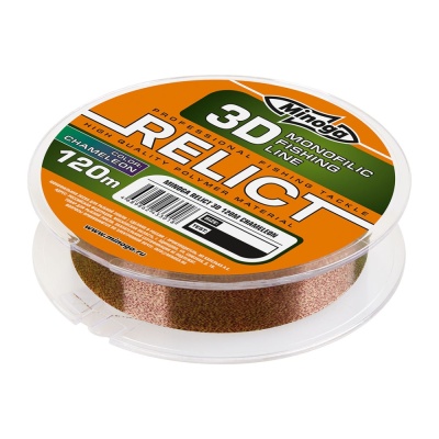 Монофильная леска Minoga Relict 3D Chameleon 120m d 0.30mm