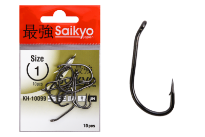 Крючки Saikyo KH-10099 SPECIAL CARP BN № 1 (10шт.)