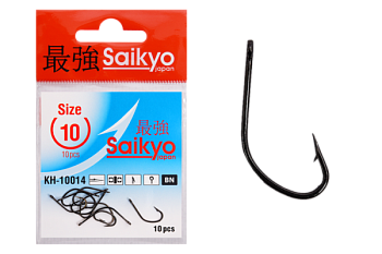 Крючки Saikyo KH-10014 Maruseigo BN № 10 (10шт.)