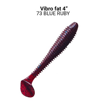 Силикон. приманки Crazy Fish Vibro Fat 4  14-100-73-6