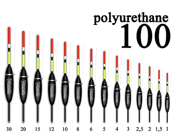 100  Поплавок из полиуретана  Wormix  4гр. (10шт.)