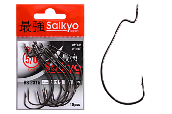 Крючки Saikyo BS-2315 BN № 5/0 (10шт.)