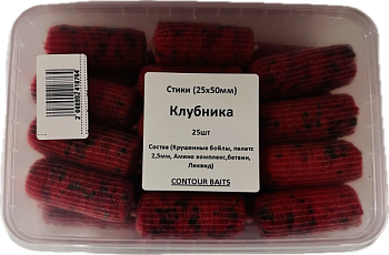 Стик клубника (25 шт./уп.)