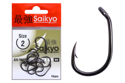 Крючки Saikyo KH-10098 CLEVER CARP BN № 2 (10шт.)