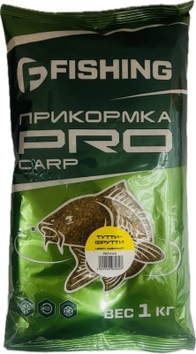 Прикормка F-fishing PRO Карп-тутти-фрутти  1кг