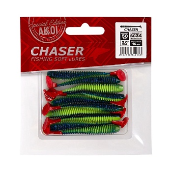 Силиконовая приманка AKKOI CHASER 50mm SC34