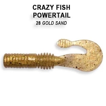 Силикон. приманки Crazy Fish POWERTAIL 2.8  4-70-28-4