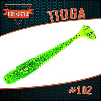 TIOGA 3.3" (83мм) уп.6 шт. #102 LIME