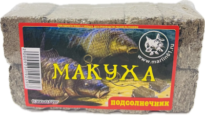 Макуха  кубики (подсолнечник)