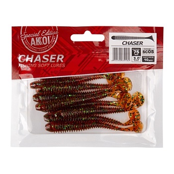 Силиконовая приманка AKKOI CHASER 75mm SC05