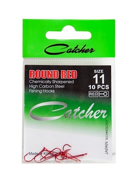 Крючок Catcher Round  Red  № 11
