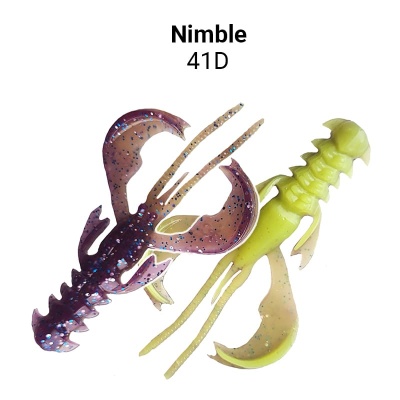 Силикон. приманки Crazy Fish Nimble 1.6  49-40-41d-6