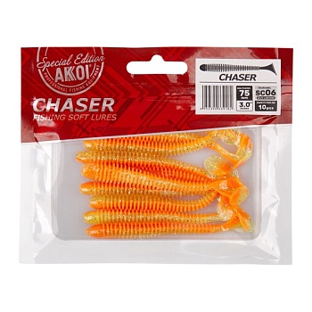 Силиконовая приманка AKKOI CHASER 75mm SC06