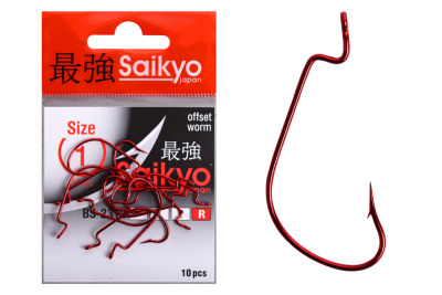 Крючки Saikyo BS-2312 R № 1 (10шт.)
