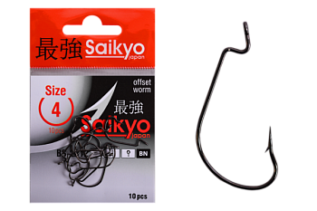 Крючки Saikyo BS-2312 R № 4 (10шт.)