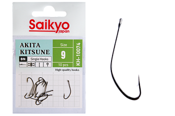 Крючки Saikyo KH-10074 BN AKITA KITSUNE № 9 (10шт.)