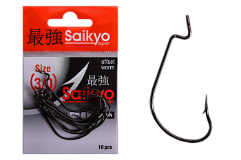 Крючки Saikyo BS-2312 R № 3/0 (10шт.)