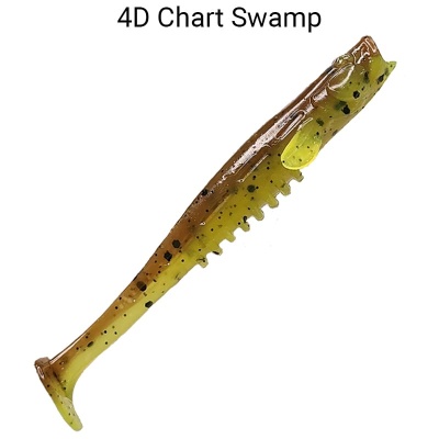 Силикон. приманки Crazy Fish NANO MINNOW 3.5  54-90-4d-6