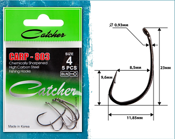 Крючок Catcher CARP  № 4