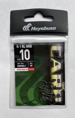 Крючки HAYABUSA К-1 BL NRB  №10