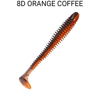 Силикон. приманки Crazy Fish Vibro Worm 3.4  13-85-8d-6 