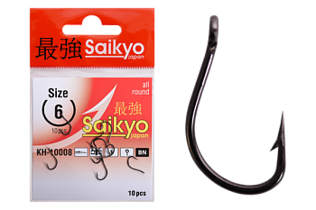 Крючки Saikyo KH-10008 Idumezina BN № 6 (10шт.)