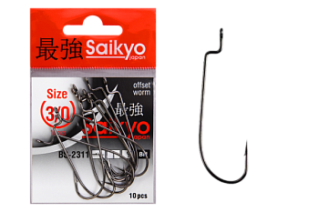 Крючки Saikyo BS-2311 BN №3/0 (10шт.)