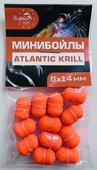 Бойлы Dolphin 6/10 тонущие(криль)